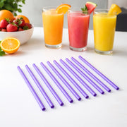 Reusable Plastic Drinking Straws Pack Of 10 thumbnail 1