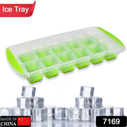 7169  18 Cavity Pop Up Ice Cube Tray Easy Release Flexible Silicone Bottom Ice Tray  Stackable Ice Tray 100 Bpa Free Food Grade For Freezer thumbnail 7