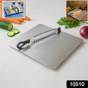 Supermom Stainless Steel Multifunctional Cut  Chop Vegetable Slicer Tool (1 Pc) thumbnail 6
