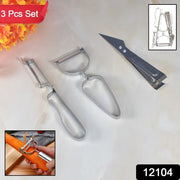 Multifunctional Peeler Grater For Vegetable Fruit (3 Pcs Set) thumbnail 4