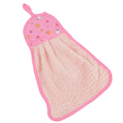Microfiber Wash Basin Hanging Hand Kitchen Towel Napkin With Loop thumbnail 3