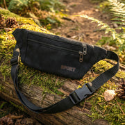 Classic Black Sports Waist Bag (1 Pc) thumbnail 4