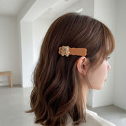 Cute Teddy Bear Decorative Snap Hair Clips Set (4 Pc) thumbnail 5