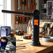 Compact Rechargeable Small Led Work Light With Adjustable Arm And Magnetic Base thumbnail 1