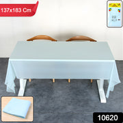 Waterproof Disposable Plastic Table Cover 137  183 Cm thumbnail 7