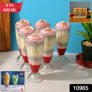 Apex Premium Dessert  Falooda Glasses (Approx 400ml  6 Pc) thumbnail 7