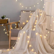 Usb Powered 20 Led Decorative Star String Fairy Lights thumbnail 5