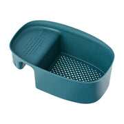 2833 Kitchen Dish Drainer And Drying Rack Sink Basket For Washing Bowls Utensils Vegetables Fruits Storage Organiser thumbnail 1