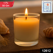 Inlief Scented Votive Jar Candle - (1 Pc  50 Gm) thumbnail 7