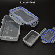 7070 Multipurpose Air Tight 4 Side Lock Food Grade Lunch Box With Small Square Container thumbnail 3