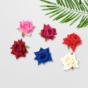 Colourful Flowing Flower Hair Pin (12 Pcs Set  Mix Color) thumbnail 2