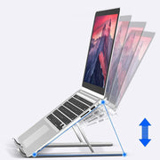 Metal Portable Laptop Stand With 7 Adjustable Angles (1 Pc) thumbnail 5