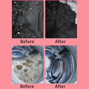 Reusable Washing Machine Floating Cylindrical Shape Lint Mesh Bag ( 1 Pc) thumbnail 6