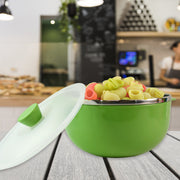 Apex 2200ml Microwave-safe Plastic Serving Bowl With Lid (1 Pc) thumbnail 4