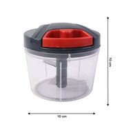 Compact Manual Hand-press Vegetable Chopper (1 Pc) thumbnail 4