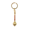 Mace Design Jai Shree Ram Golden Keychain (1 Pc)
