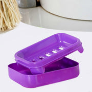 1128 Covered Soap Keeping Plastic Case For Bathroom Use thumbnail 5