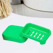 1128 Covered Soap Keeping Plastic Case For Bathroom Use thumbnail 6