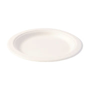 Freshee 6 Inch Round Compostable Bagasse Plate (10 Pcs Pack) thumbnail 4