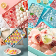 Plastic Round Reusable Ice Cube Ice Ball Mold  Lollipop Candy Maker 33 Moulds (16.510 Cm  1 Pc) thumbnail 2