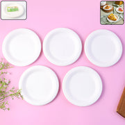 Freshee 6 Inch Round Compostable Bagasse Plate (10 Pcs Pack) thumbnail 1
