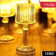 Big Acrylic Led Desk Lamps Table Lamp Portable Crystal (1 Pc  Big) thumbnail 5