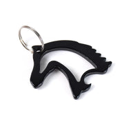 Metal Horse Face Shaped Keychain (1 Pc) thumbnail 3