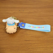 Cute Cartoon Dog Character Silicone Keychain (1 Pc) thumbnail 6