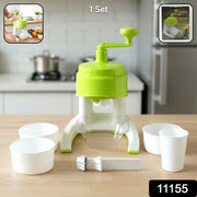 Manual Hand Crank Ice Crusher Snow Maker Machine (1 Set Mix Color) thumbnail 7