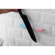 5733 Punch-free Wall Hanging Knife Holder  Stand Knife Holder Kitchen Supplies Tool Holder Insert Knife Shelf Storage Rack (1 Pc ) thumbnail 6