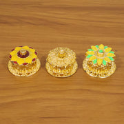 Decorative Golden Kankavati (1 Pc Mix Design) thumbnail 5