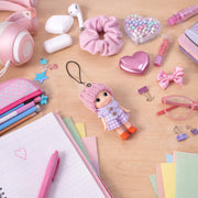 Cute Mini Doll Hanging Keychain Set (6 Pc Mix Color) thumbnail 5
