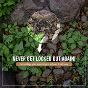 8744 Hide A Key Outside Rock Looks Like A Real Rock - Weatherproof Rock Key Perfect For Emergencies - Fake Rock Key Hider Outside Decorative (1 Pc) thumbnail 4