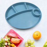 5577 Plastic Food Plates  Biodegradable 5 Compartment Plate With Spoon For Food Snacks  Nuts  Desserts Plates For Kidsreusable Plates For Outdoor Camping Bpa-free(1 Pc) thumbnail 2
