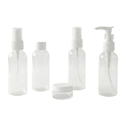 5-in-1 Refillable Travel Cosmetic Bottle Set thumbnail 3