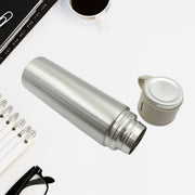 2834 Stainless Steel Vacuum Flask Set With 3 Steel Cups Combo For Coffee Hot Drink And Cold Water Flask Ideal Gifting Travel Friendly Latest Flask Bottle. (500ml) thumbnail 5