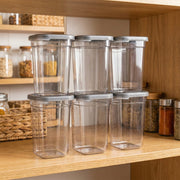Plastic Multipurpose Kitchen Storage  Fridge Container (1200 Ml 6 Pc) thumbnail 5