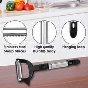 2618 2-in-1 Double Julienne And Vegetable Peeler thumbnail 6