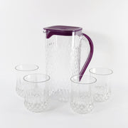 Supermom Roma Plastic Jug With Glasses Combo Set (5 Pc) thumbnail 1