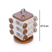8118 Ganesh 12-jar Revolving Spice Rack Masala Box thumbnail 3