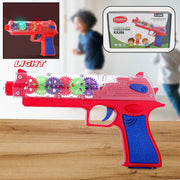 1941 Plastic Gear Simulation Toy Gun For Kids Pretend Play Gun Toys With 3d Flashing Lights And Exciting Music Electric Laser Toy Guns With Rotating Gear Mechanism Toy For Birthday Gift For Kids 3+ Years (Pack Of 1) thumbnail 1