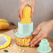 Multipurpose Manual Vegetable Grater And Corn Kernel Stripper (1 Pc) thumbnail 2