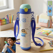 Pexpo Kids School Stainless Steel Water Bottle 500 Ml Approx (1 Pc) thumbnail 1