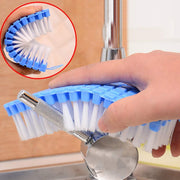 Flexible Plastic Cleaning Brush For Home Kitchen And Bathroom thumbnail 4