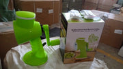 8247 6 In 1 Multi Functional Vegetable Cutter  Slicer Hand Machine Cutting Slice Cut Thick Cut Silk All In One Vegetable Chopper Cutter  Slicing Cutter Barrel - Vegetable Grater With 6 Removable Blades thumbnail 5