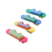 Colorful Good Design Hair Clips (4 Pc) thumbnail 3