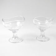 Glass Footed Dessert Bowl Ice Cream Cup (2 Pcs Set) thumbnail 3