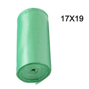 1581 Green Compostable Corn Starch Garbage Bags (17 X 19) thumbnail 2