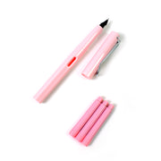 Fountain Blue Pen With 3 Refills (1 Set) thumbnail 4