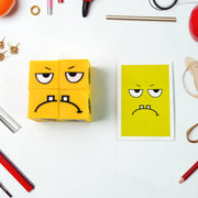 Educational Face Expression Changing Puzzle Cube Toy Set thumbnail 2